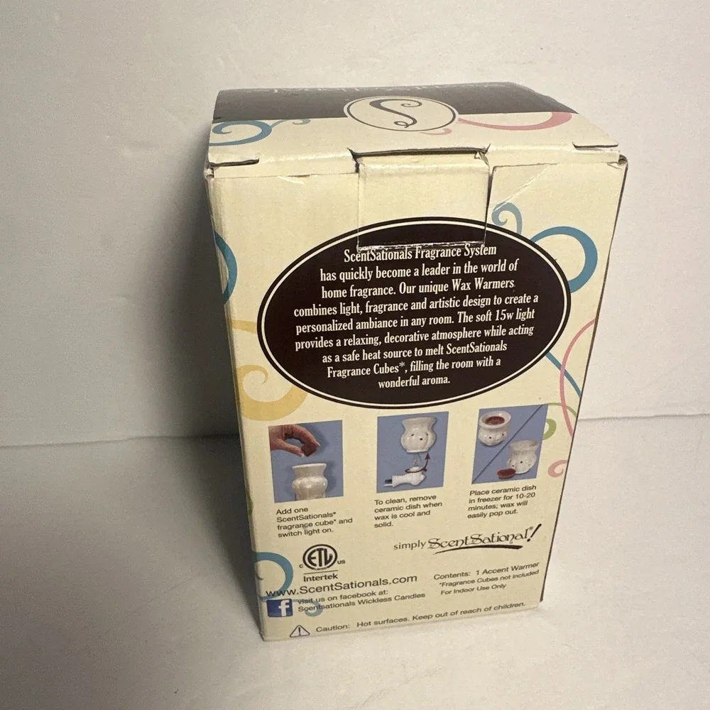 ScentSationals Wax Warmer Tidbits Plug In Warmer Live Love New